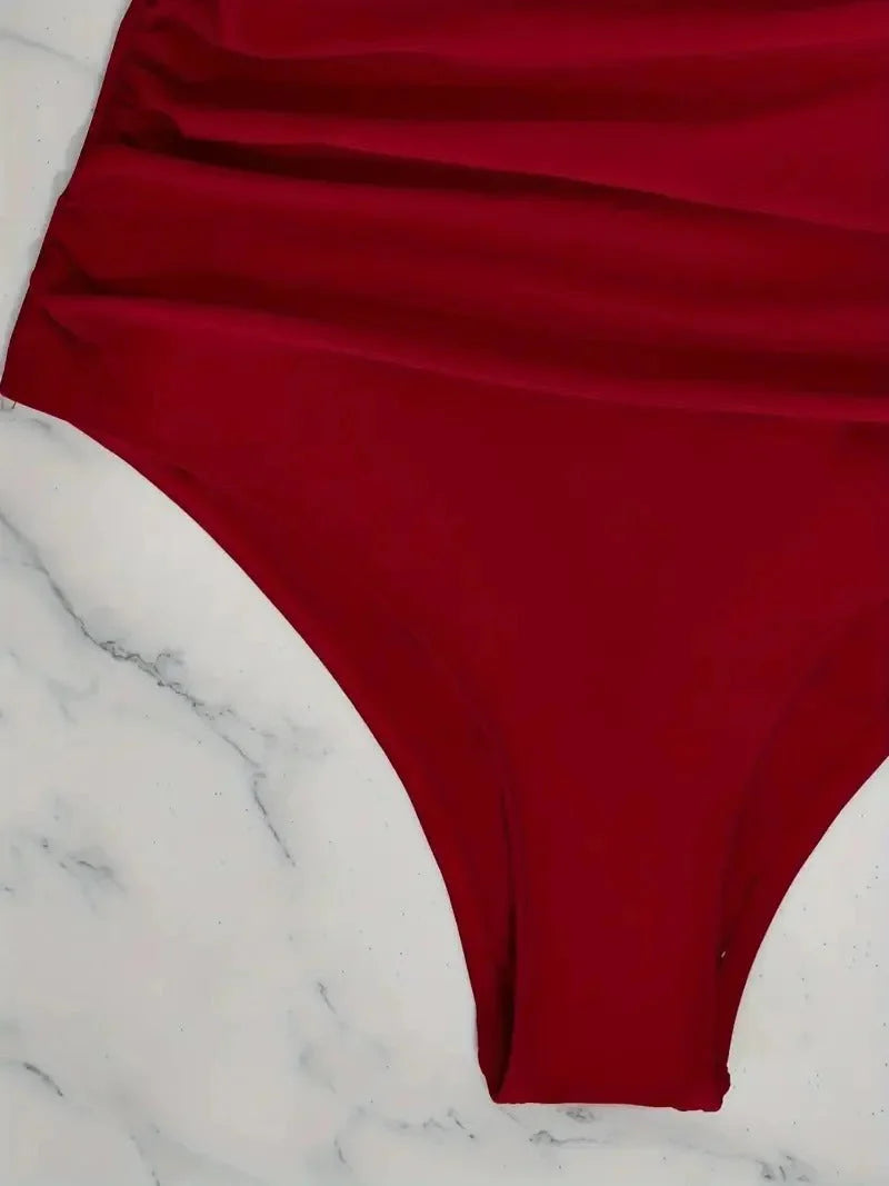 Sophie - Corrigerend Badpak Met Push-Up Bikinitop En V-Hals Voor Dames