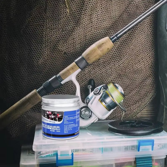 Fishing Reel Grease Kit Fishing Reel Grease 100G Fishing Reel Oil Effective Fishing Reel Care Accessories Fishing Reel Lubricant