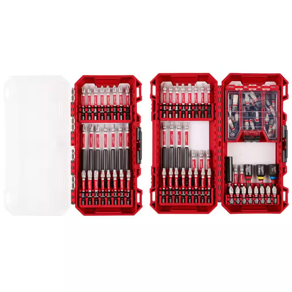 SHOCKWAVE Impact-Duty Alloy Steel Screw Driver Bit Set (100-Piece)