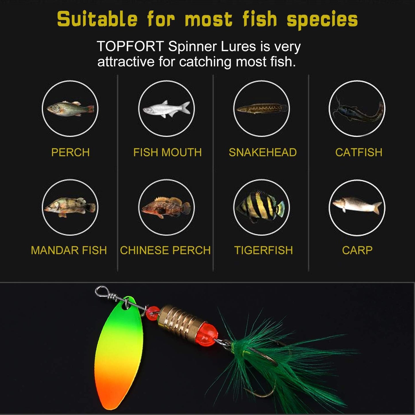 187/343Pcs Fishing Accessories Kit, Organized Fishing Tackle Box with Tackle Included, Fishing Hooks, Fishing Weights Sinkers, Fishing Gear and Equipment, Fishing Gift for Men