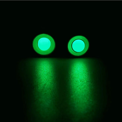 10/13Mm OD LED Light Angel & Demon Eyes LED 2 Leds Headlight Headlamps Bulb for 1/10 RC Model Car Truck Parts