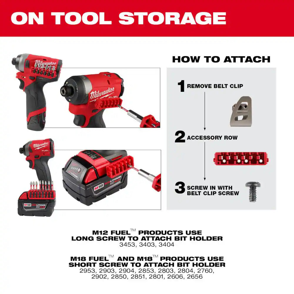 SHOCKWAVE Impact Duty Alloy Steel Screw Driver Bit Set (115-Piece)