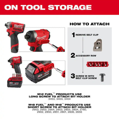 SHOCKWAVE Impact Duty Alloy Steel Screw Driver Bit Set (125-Piece)