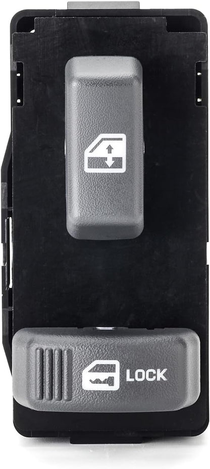 Passenger Side Power Window Switch for 1995-2005 Chevy GMC - Blazer Suburban Silverado Thaoe S10 C1500 C2500 C3500 K1500 K2500 K3500, Jimmy Sonoma Yukon, Escalade, Bravada, 15151362-15692686-901047