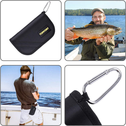 187/343Pcs Fishing Accessories Kit, Organized Fishing Tackle Box with Tackle Included, Fishing Hooks, Fishing Weights Sinkers, Fishing Gear and Equipment, Fishing Gift for Men