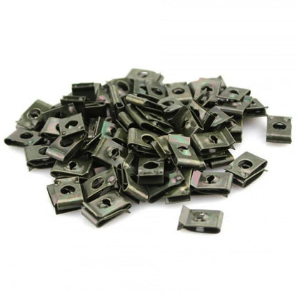 10/50Pcs Mixed Car Motorcycles Metal Screw Tapping Fastener Clips with Screw Anti-Rust Protection Clip Screw Buckle Iron Sheet