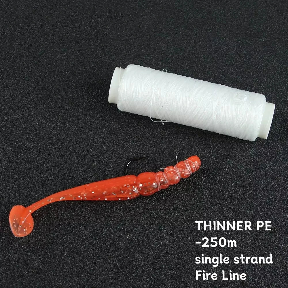 0.2Mm 250M High-Strength Elastic Fishing Line Invisible Fishing Bait Line Elastic Thread Fishing Line Fishing Line Fishing Good