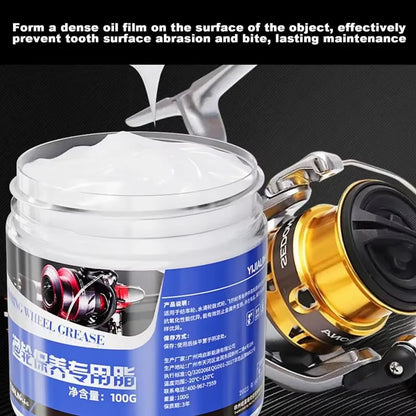 Fishing Reel Grease Kit Fishing Reel Grease 100G Fishing Reel Oil Effective Fishing Reel Care Accessories Fishing Reel Lubricant