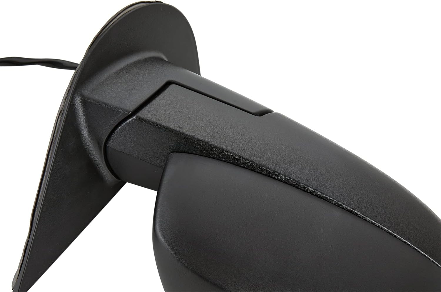 Side View Mirror Fit for 07-13 Chevy Silverado 1500 2500 HD 3500,For GMC Sierra 1500 2500 Hd,Yukon/Yukon XL 1500-Black Power Heated Arrow Turn Signal Puddle Light Passenger Side Manual Folding