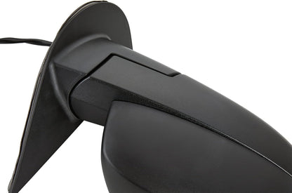 Side View Mirror Fit for 07-13 Chevy Silverado 1500 2500 HD 3500,For GMC Sierra 1500 2500 Hd,Yukon/Yukon XL 1500-Black Power Heated Arrow Turn Signal Puddle Light Passenger Side Manual Folding