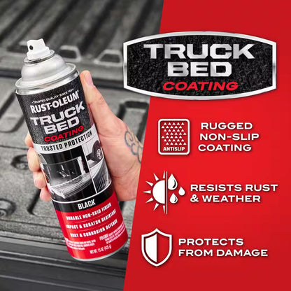 15 Oz. Black Truck Bed Coating Spray