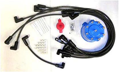 Ignition Tune-Up Kit - Spark Plug Wires, Distributor Cap and Rotor - Compatible with 1988-1993 Chevy C1500 V8