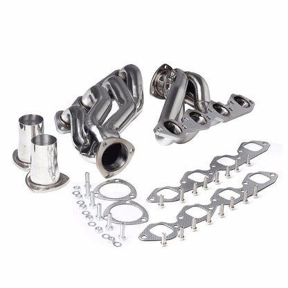 Exhaust Shorty Manifold Headers for Chevy Big Block 396 402 427 454 502 Ban the Sale of Amazon