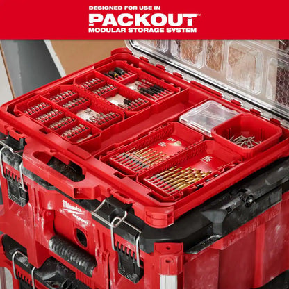 SHOCKWAVE Impact Duty Alloy Steel Screw Driver Bit Set with PACKOUT Organizer (70-Piece)