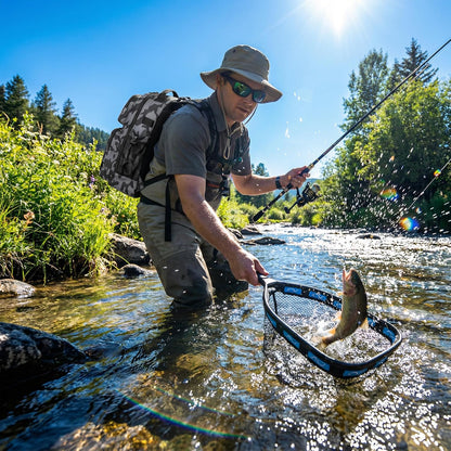Fishing Gear- Fishing Rod and Reel Combos, Fishing Backpack, Fishing Net, Fishing Bag with Rod Holders and Tackle Box for Freshwater/Saltwater, Fishing Gifts for Men