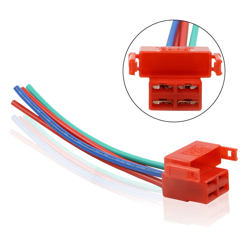 4 Wire Starter Solenoid Relay Plug for Honda CB400 600 700 750 900 CBR250 400 600 900 929 954 1000 1100 GL 1200 1500 VF 500 1100