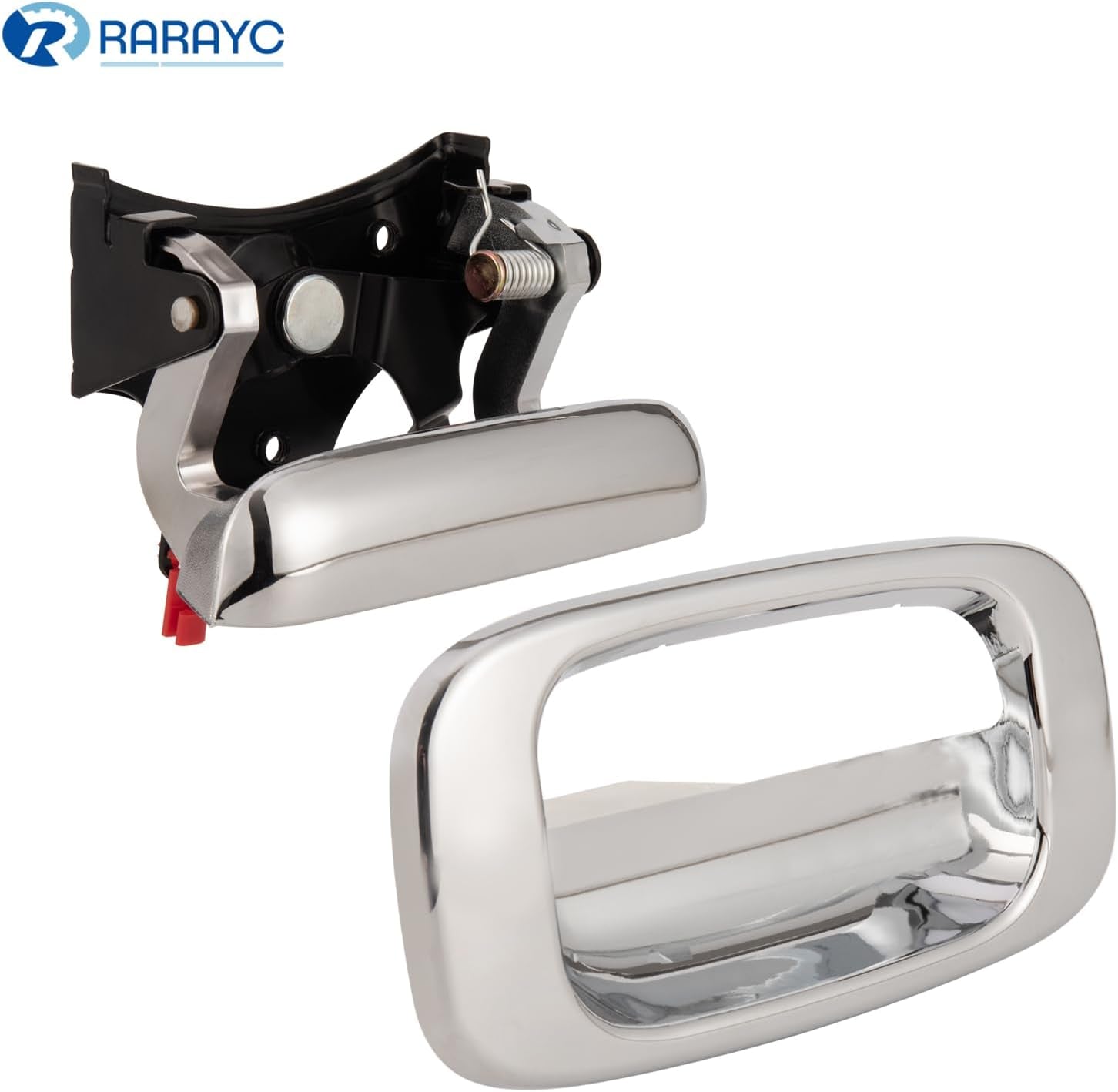 Tailgate Handle and Bezel Chrome | Replacement for 1999-2007 Chevy Silverado GMC Sierra 1500 2500 3500 | Replaces# 15997911, 15228539, 15228541, 15228540