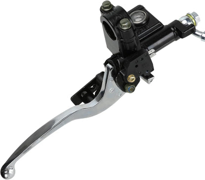 Rear Hydraulic Disc Brake System Hand Brake Master Cylinder Caliper Assembly for 50Cc 70Cc 90Cc 110Cc 125Cc 150Cc Taotao Kazuma Coolster Roketa Chinese Quad 4 Wheeler Buggy ATV