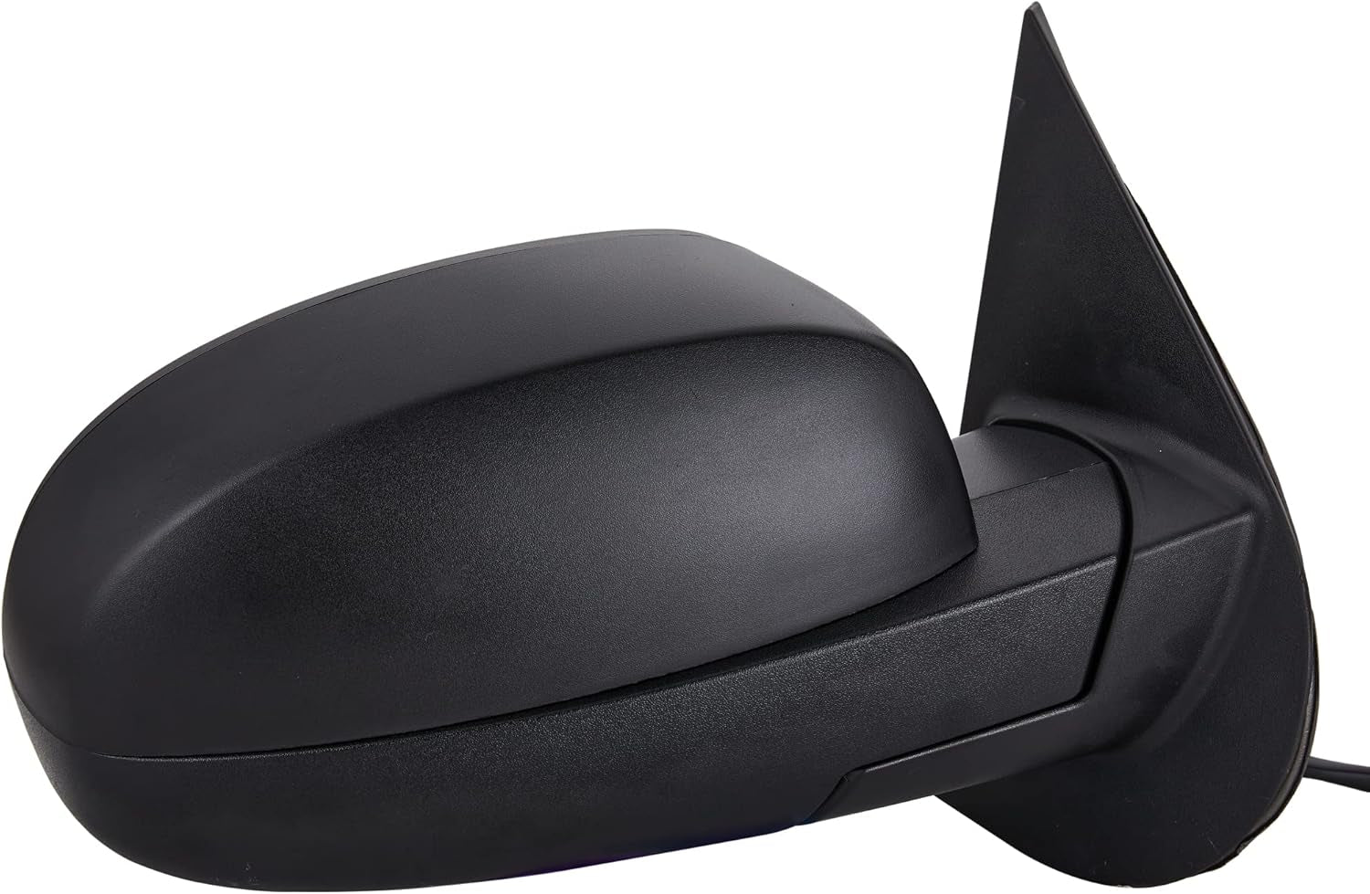Side View Mirror Fit for 07-13 Chevy Silverado 1500 2500 HD 3500,For GMC Sierra 1500 2500 Hd,Yukon/Yukon XL 1500-Black Power Heated Arrow Turn Signal Puddle Light Passenger Side Manual Folding
