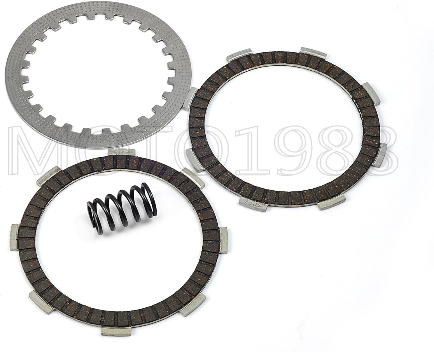 Clutch Friction Plates Kit Heavy Duty Springs and Gasket Compatible with HONDA XR100 XR100R CRF100 CRF100F XR80 XR80R XRF80 CRF80F 1987-2013
