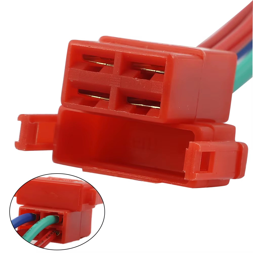 4 Wire Starter Solenoid Relay Plug for Honda CB400 600 700 750 900 CBR250 400 600 900 929 954 1000 1100 GL 1200 1500 VF 500 1100