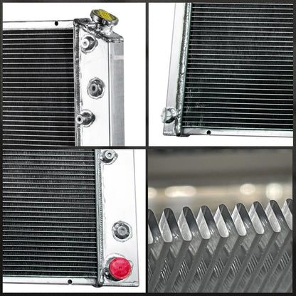 CC162 3Row Radiator for 1975-1979 Chevy Nova 1970-1972 Chevelle 1970-1981 Camaro for 1975-1980 C10 C20 C30 G10 G20 G30 K10 K20 K30 G-Body for 1975-88 Monte Carlo Oldsmobile Pontiac Aluminum Radiators