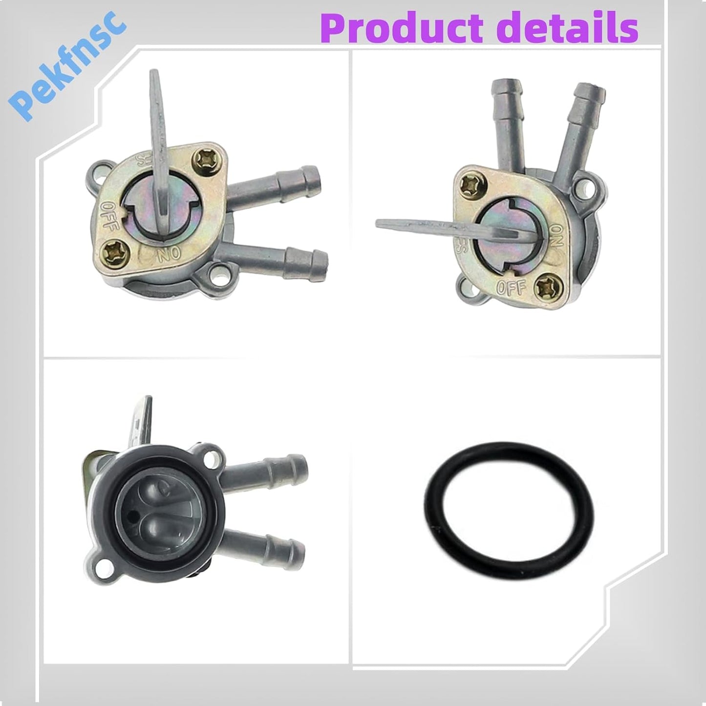 16951 459 920 Fuel Petcock Fuel Gas Switch Assembly Fit for Honda TRX70 TRX90 TRX125 CT110 CT90 CT70 ATC110 ATC70/C70 Passport Shut off On/Off Valve Replacement Part 16951-459-920
