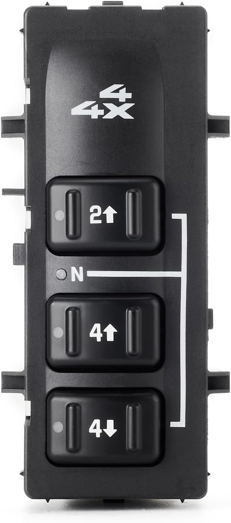 4WD Seletor Switch for 2003-2007 Chevy Avalanche Silverado Suburban Tahoe GMC Sierra Yukon 1500 2500 3500 4X4 Wheel Drive 4WD Transfer Case Switch - No Auto 4X4 Button, OE 19259312, 15164519, 15136040