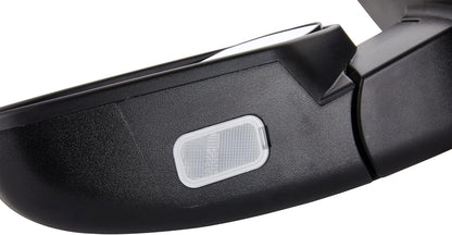 Side View Mirror Fit for 07-13 Chevy Silverado 1500 2500 HD 3500 HD,GMC Sierra 1500 2500, Yukon/Yukon XL -Power Heated Manual Folding with Arrow Turn Signal Puddle Light Driver Side