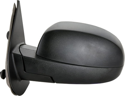 Side View Mirror Fit for 07-13 Chevy Silverado 1500 2500 HD 3500 HD,GMC Sierra 1500 2500, Yukon/Yukon XL -Power Heated Manual Folding with Arrow Turn Signal Puddle Light Driver Side